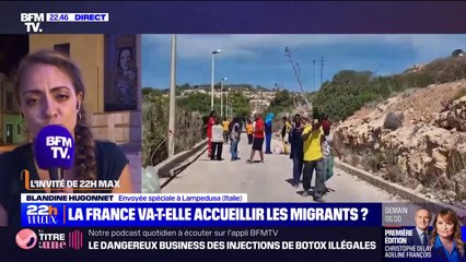 Lampedusa: Une partie des migrants vont être transférés en direction de la Sicile avant de gagner d'autres structures d'accueil sur le continent