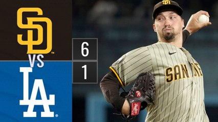 Resumen Padres de San Diego vs Dodgers de Los Ángeles / MLB 13-09-2023