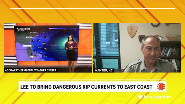 'Love the beach, respect the ocean:' Officials warn beachgoers as Hurricane Lee's waves crash ashore