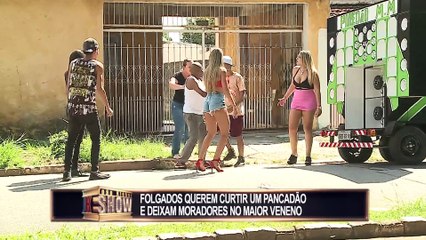 Pegadiñas Folgados querem curtir baile funk e moradores ficam furiosos