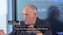 Transferts - Tebas pense que le Real Madrid est capable de s'offrir Mbappé