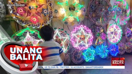 Ilang bahagi ng Macarthur highway, nagningning dahil sa mga ibinebentang parol | UB