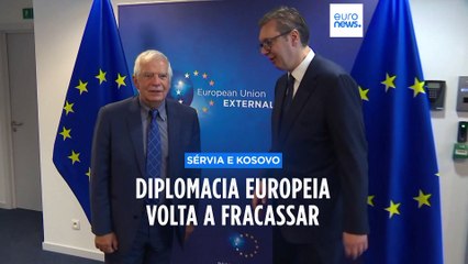 UE deixa recado a Sérvia e Kosovo após mais uma aproximação falhada