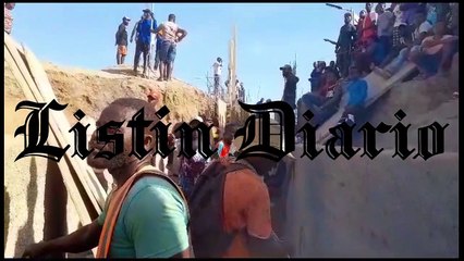 ¡Exclusivos! Videos muestran cómo se está construyendo el canal desde dentro de Haití