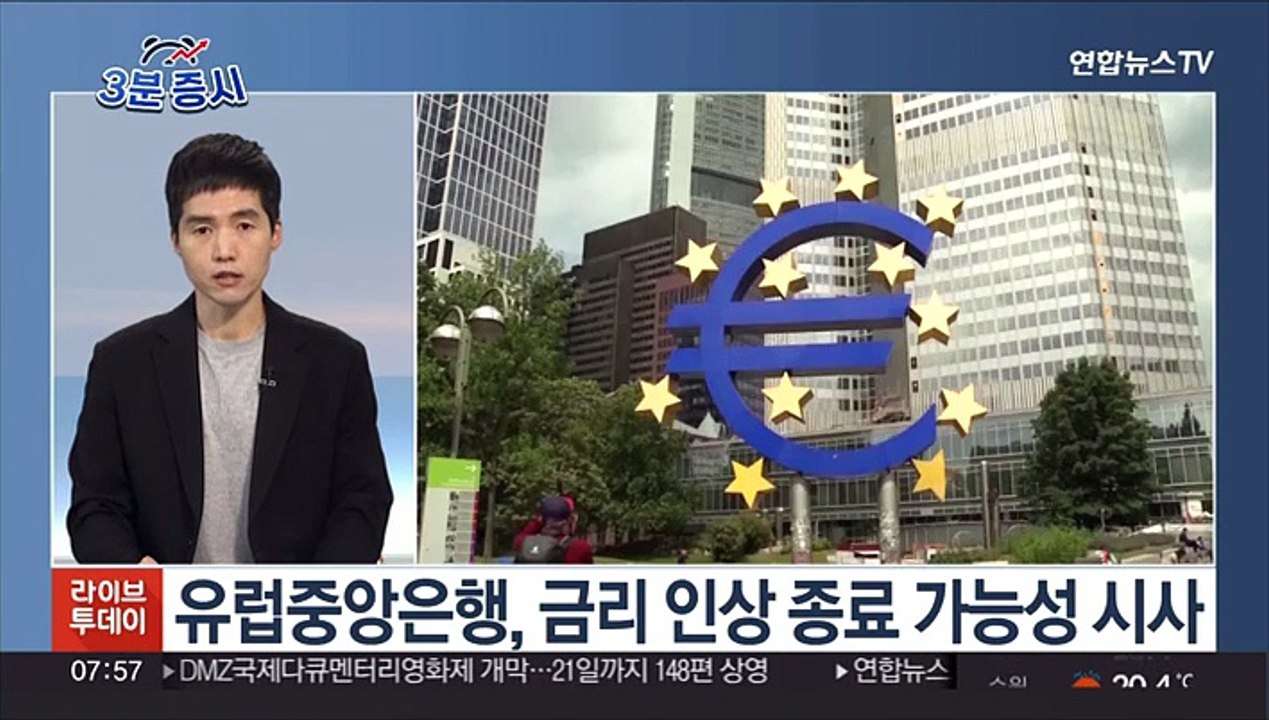 [3분증시] 뉴욕증시, 유럽 금리 결정 소화하며 강세…다우 0.96%↑