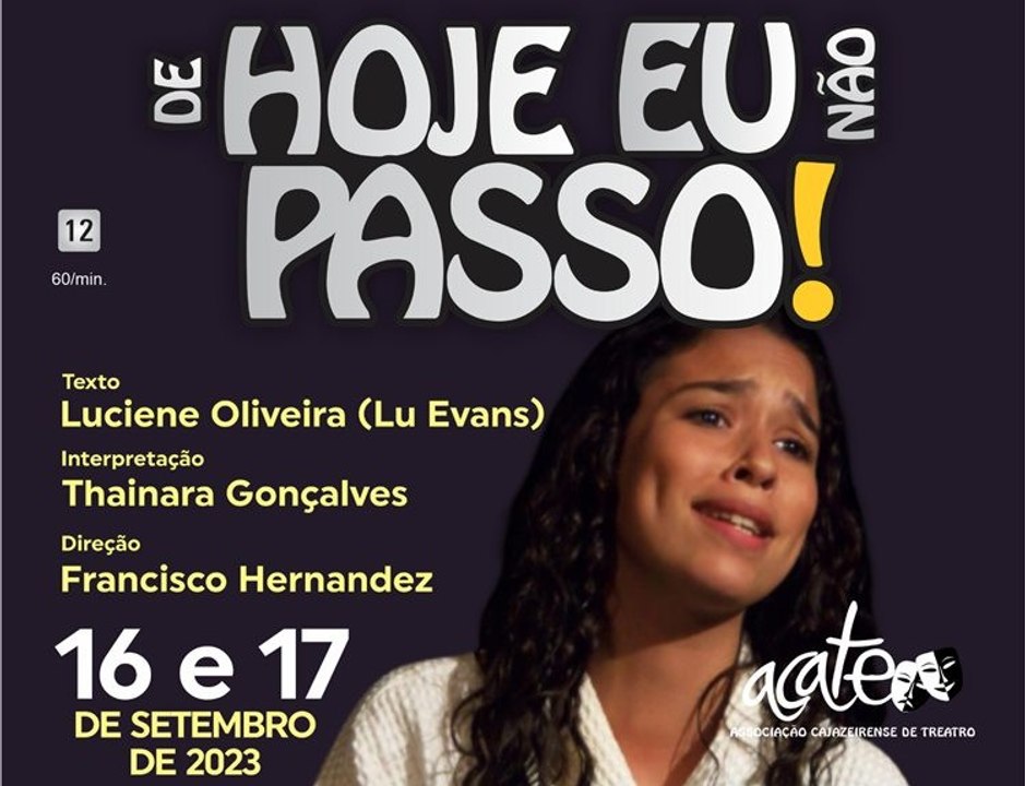 Espetáculo ‘De Hoje Eu Não Passo’ faz curta temporada no Teatro Ica em Cajazeiras