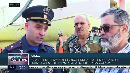 Siria: Equipo de expertos rusos realizan visita de trabajo en cumplimiento del acuerdo de cooperación