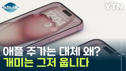'애플 주가는 대체 왜...' 서학개미들은 그저 웁니다 [Y녹취록] / YTN
