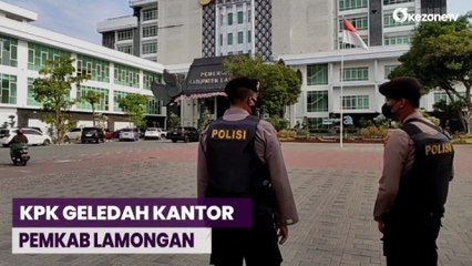 Usut Korupsi Pembangunan Gedung, KPK Geledah Kantor Pemkab Lamongan selama 5 Jam