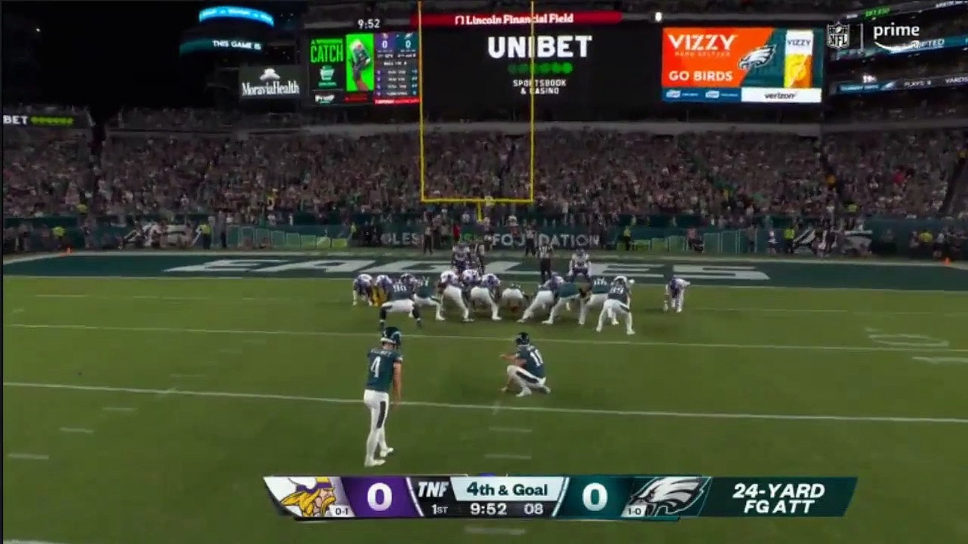 Points and Highlights: Minnesota Vikings 28-34 Philadelphia Eagles in NFL  Match 2023