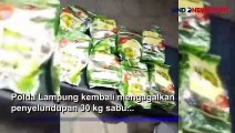 Penyelundupan 30 Kg Sabu yang Disimpan dalam Body Mobil Digagalkan Polda Lampung