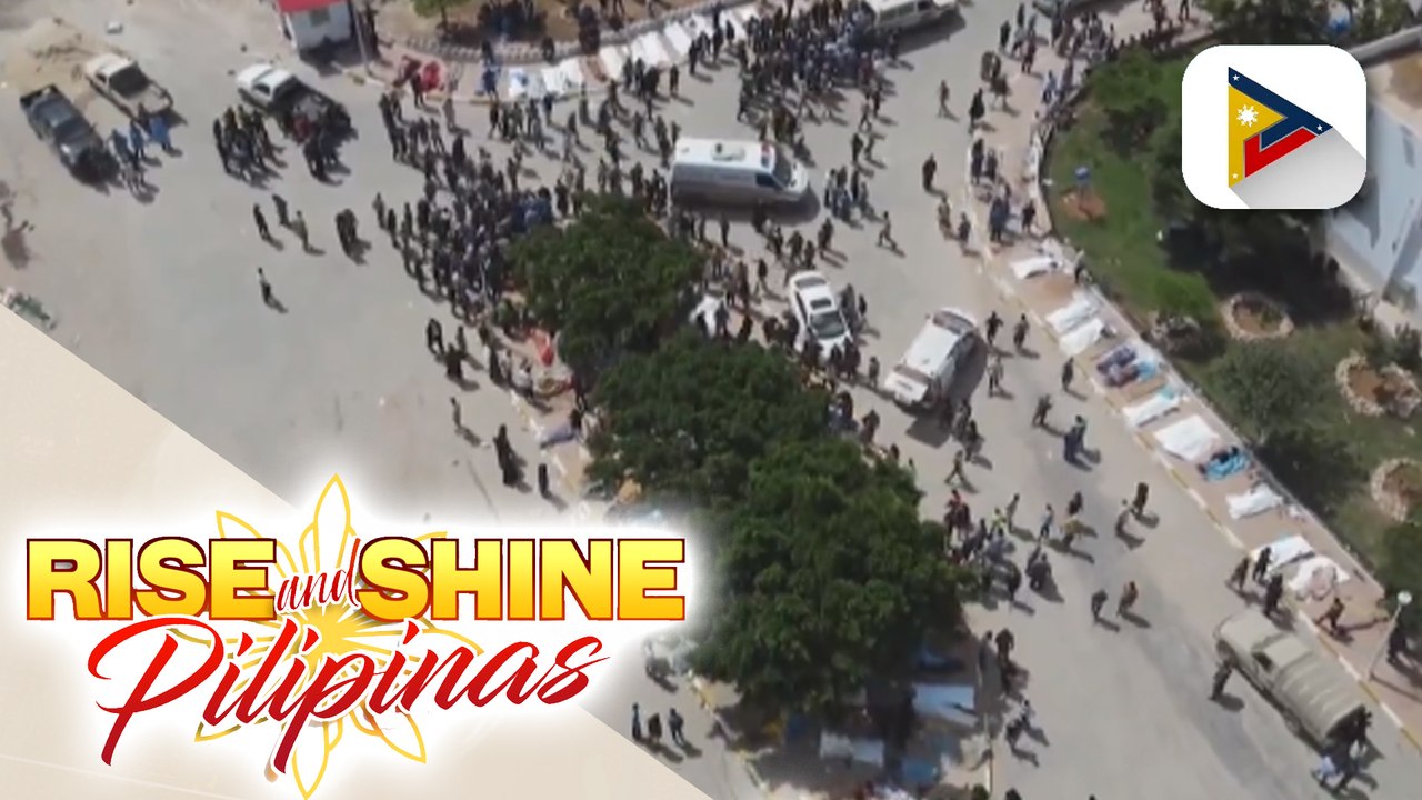 Iba't ibang bansa, nagpaabot ng tulong sa mga biktima ng baha sa Libya