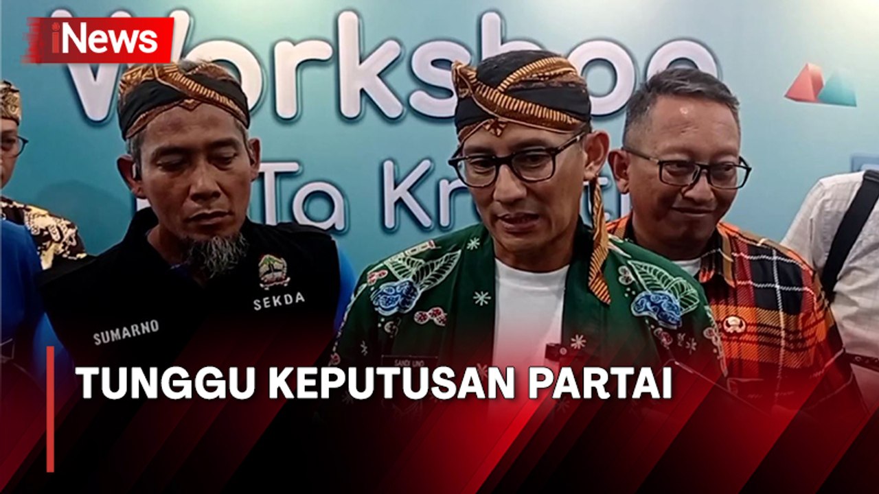 Sandiaga Uno Tunggu Keputusan Partai soal Cawapres sambil Fokus Tampung Aspirasi Masyarakat