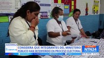 El Parlamento Europeo pide que se respeten los resultados de las elecciones presidenciales en Guatemala