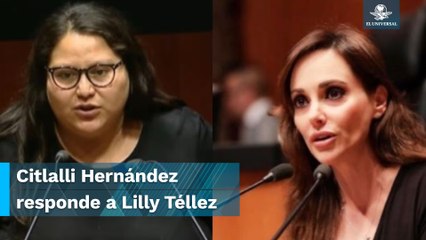 Arremete Citlalli Hernández contra Lilly Téllez por caso de mujer trans en la Cineteca