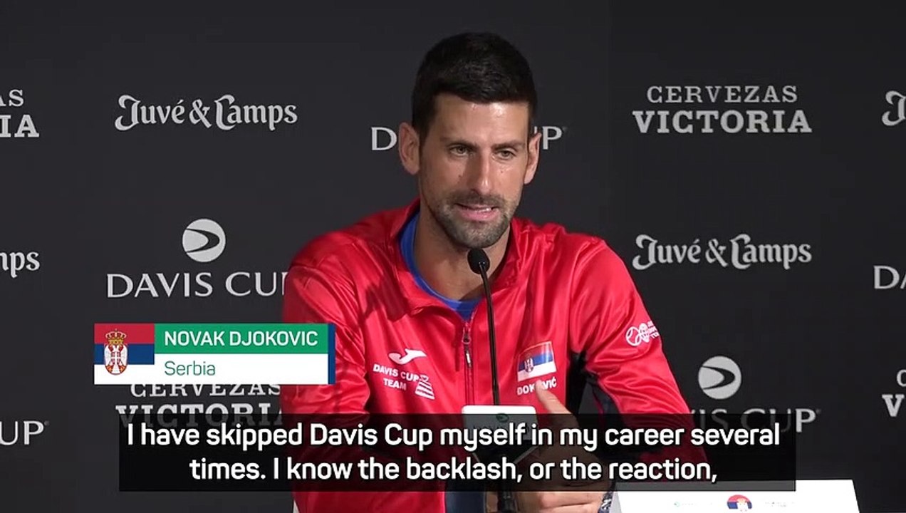 Djokovic leaps to defence of Alcaraz for missing Davis Cup