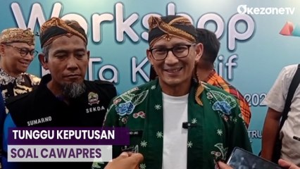 Tunggu Keputusan Partai soal Cawapres, Sandiaga Uno Fokus Tampung Aspirasi Masyarakat
