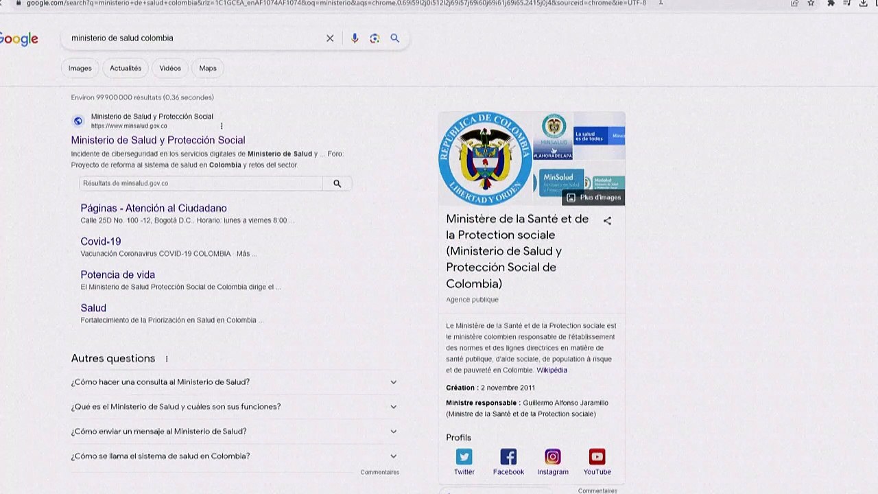 Ciberataque afecta a decenas de servicios estatales en Colombia y Chile