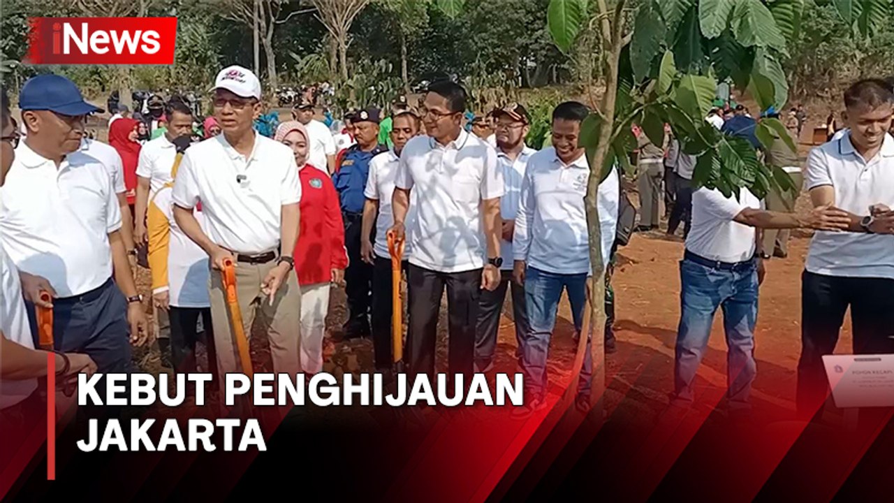 Pemprov DKI Jakarta Terus Kebut Penghijauan untuk Kurangi Polusi Udara