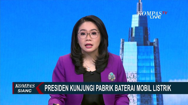 Kunjungi Pabrik Baterai Mobil Listrik Hyundai di Karawang, Jokowi: Terbesar di Asia Tenggara