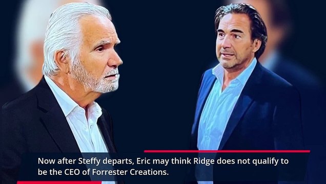 Eric’s Revenge on Ridge- Strips Away His Authority at FC_ The Bold and The Beaut