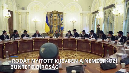 Irodát nyitott Kijevben a Nemzetközi Büntető Bíróság