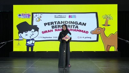 Pertandingan Bercerita Sirah Nabi Muhammad di Karnival Pendidikan Sinar Bestari 2023