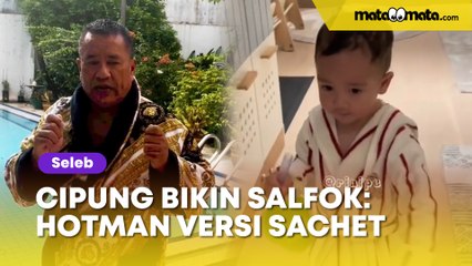 Gaya Rayyanza Cipung Anak Raffi Ahmad Setelah Mandi Bikin Salfok: Hotman Paris Versi Sachet