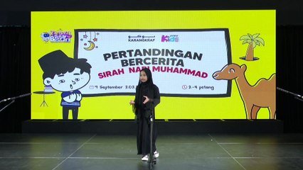 Pertandingan Bercerita Sirah Nabi Muhammad di Karnival Pendidikan Sinar Bestari 2023