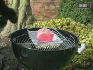 Cuisson directe et indirecte au barbecue à charbon Weber
