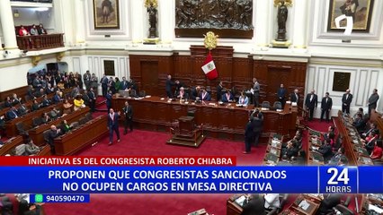 Video herunterladen: Congreso: presentan proyecto para que congresistas con procesos penales no puedan integrar Mesa Directiva