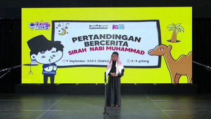 Pertandingan Bercerita Sirah Nabi Muhammad di Karnival Pendidikan Sinar Bestari 2023