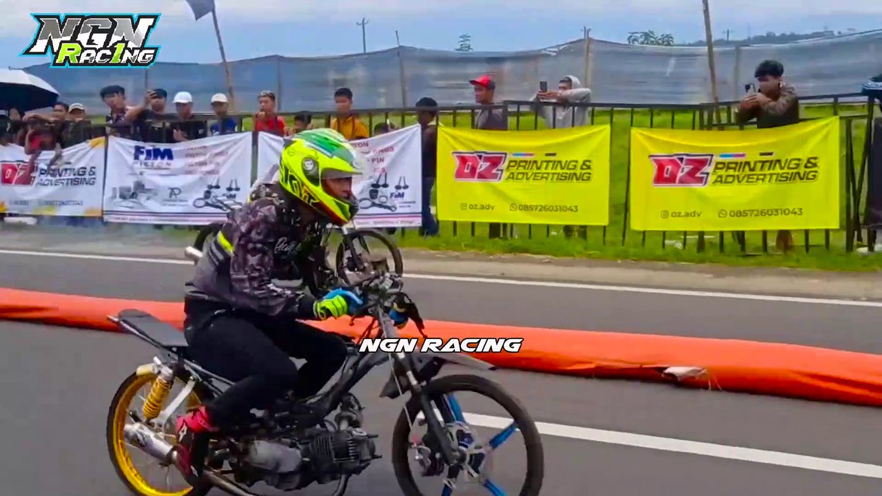 HONDA GL WANI PERIH !!! BALAP LURUSAN