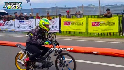 HONDA GL WANI PERIH !!! BALAP LURUSAN