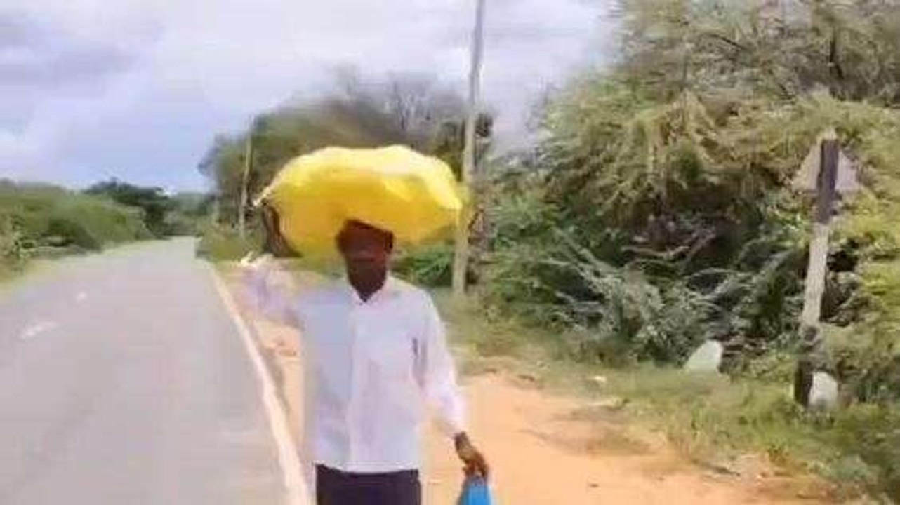 శ్రీ సత్యసాయి జిల్లా: చంద్రబాబు కోసం 101 టెంకాయలతో 14 కి.మీ. పాదయాత్ర