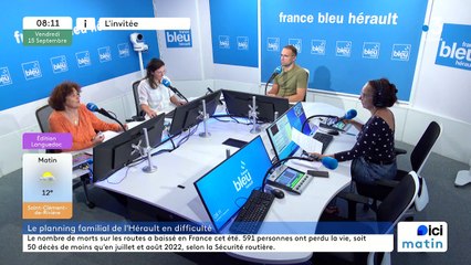 Carine Favier, du Planning Familial de l'Hérault, fait un appel à la solidarité