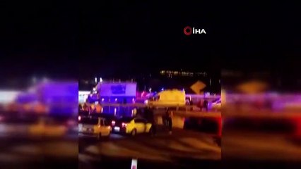 Isparta'da Zift Tankeri Devrildi, Yol Ulaşıma Kapandı