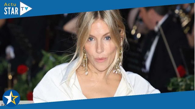 Sienna Miller enceinte d'Oli Green l'actrice dévoile son baby bump sur le tapis rouge
