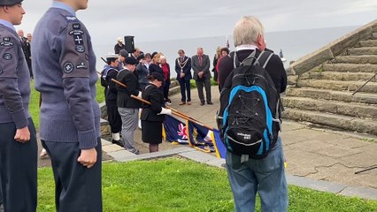 Aberystwyth marks the centenary of the town's war memorial at Castle Point