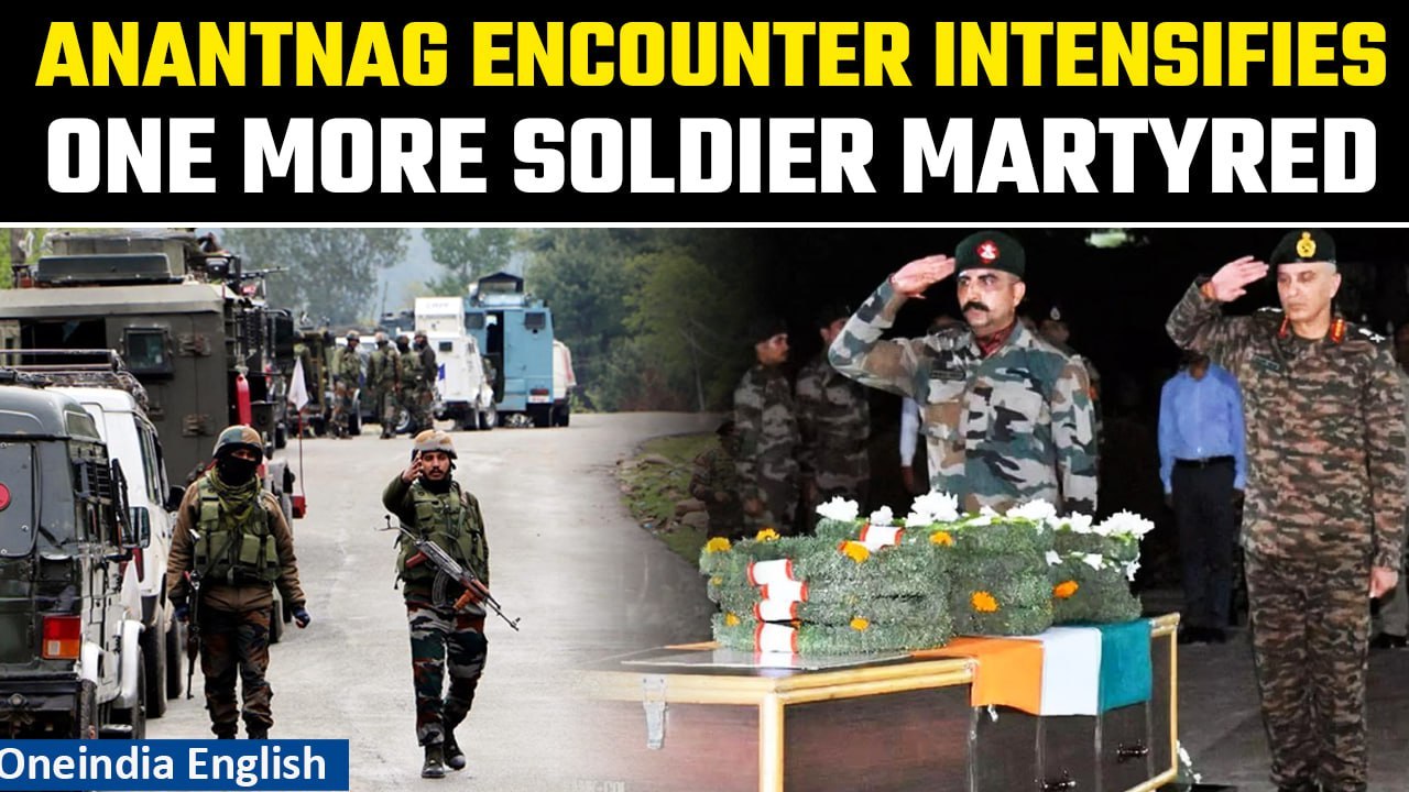 J&K: Anantnag Encounter enters days 3, forces use drones and fire mortar shells | Oneindia News