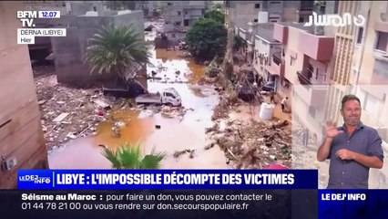 Inondations meurtrières en Libye: l'impossible décompte des victimes