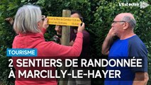 Marcilly-le-Hayer voit naître 2 sentiers de randonnée