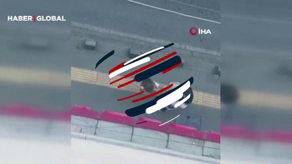 Pendik’te sokak ortasında anne oğul kavgası kamerada