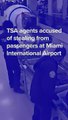 Cazan a dos agentes del control de seguridad de este aeropuerto robando objetos a los viajeros