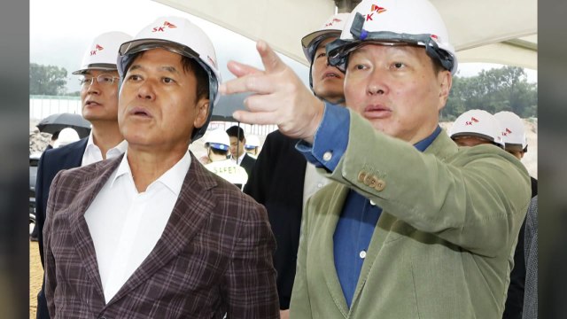 [기업] 최태원 SK회장, 용인 반도체 클러스터 현장 점검 / YTN