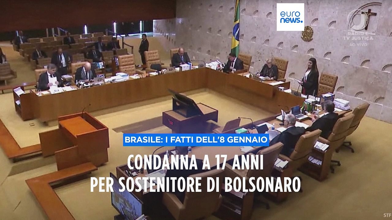 Assalto a Brasilia, prima condanna: 17 anni di carcere ad un sostenitore di Bolsonaro