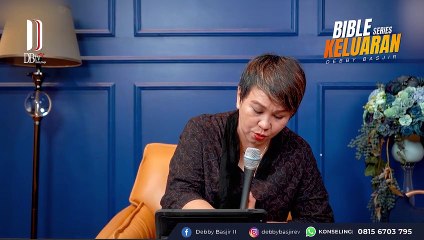 Bibleseries Keluaran 28 Mengenai pakaian imam - Debby Basjir #debbybasjir