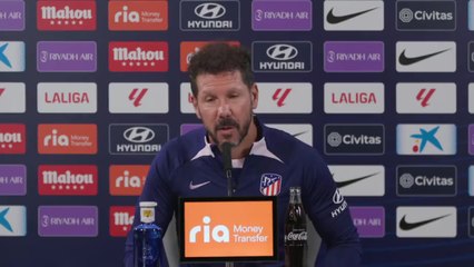 Simeone zanja el debate del mejor del mundo con esta contundencia: pocos se mojan tanto