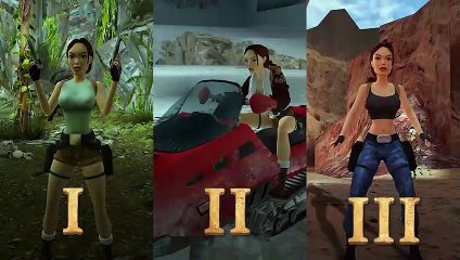 Os três primeiros 'Tomb Raider' terão direito a novas versões
