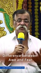 Difference between Awe and Fear । Sadguru Aniruddha Bapu